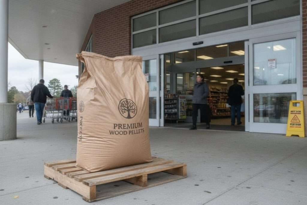 Pellets de bois Leclerc : infos et prix des sacs et palettes
