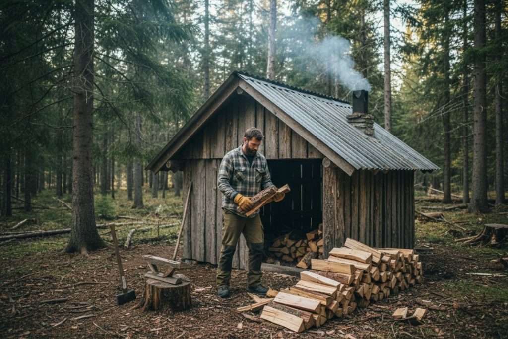 Plan abri bûches gratuit : construisez le vôtre facilement