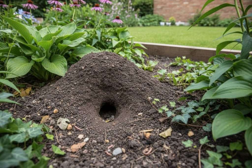 Combien de taupes par galerie dans votre jardin ?