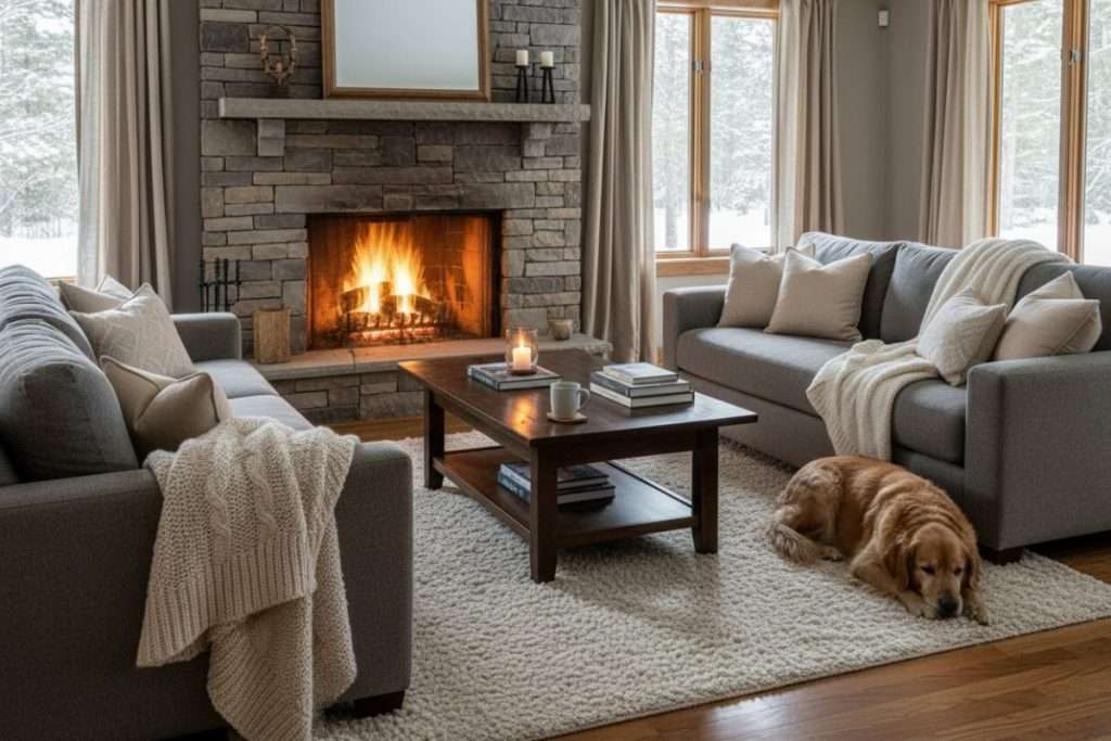 Salon cocooning scandinave : créer une ambiance chaleureuse