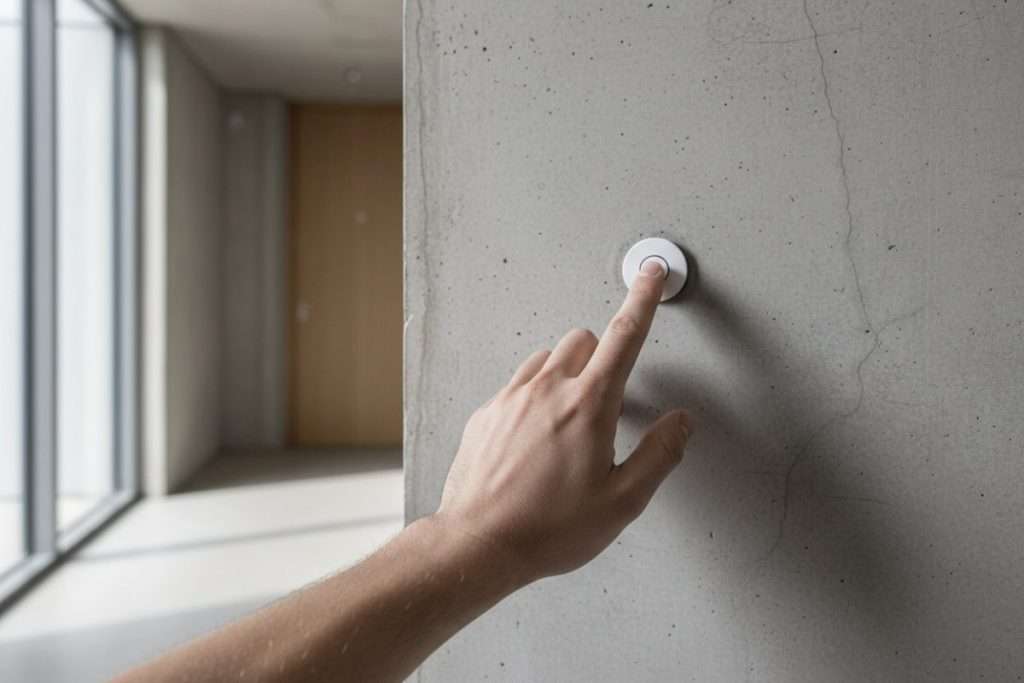 Schéma de branchement d’un bouton poussoir sans télérupteur