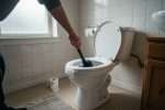 Comment déboucher des toilettes sans ventouse ?