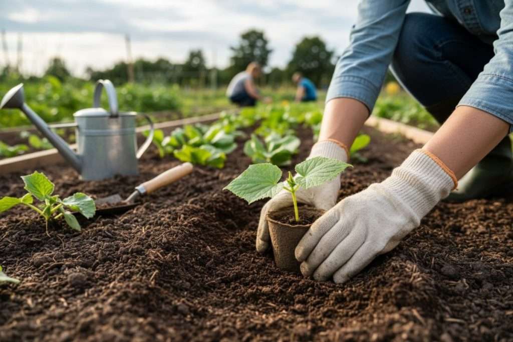 Quand planter les concombres en pleine terre ?